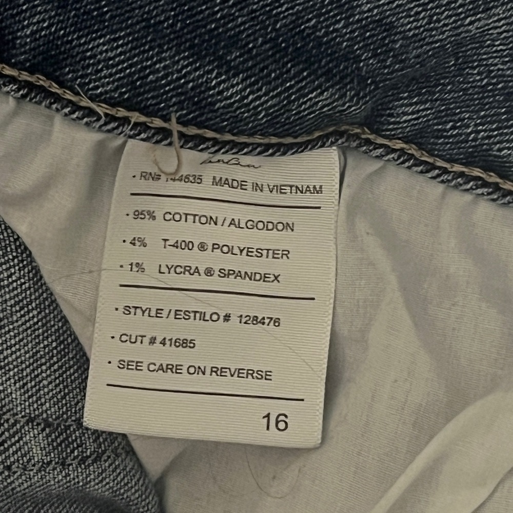 KanCan Light Blue Straight Leg Jeans - Picture 3 of 5
